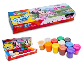 farby-plakatowe-minnie-12-kolorow-colorino