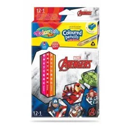 kredki-olowkowe-trojkatne-13-kolorow-avengers