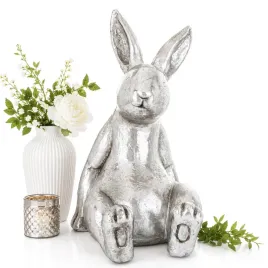 figurka-zajac-krolik-duzy-srebrny-395-cm-wielkanocna-do-domu-ogrodu