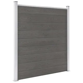 ogrodzenie-ogrodowe-wpc-180x186-cm-szare