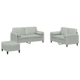 sofa-wypoczynkowa-aksamitowa-2-osobowa-140-cm-jasnoszara