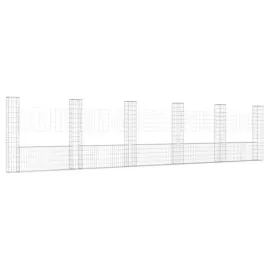 gabion-ogrodowy-620x20x150-cm-srebrny-scianka-oporowa-trwale-ogrodzeni