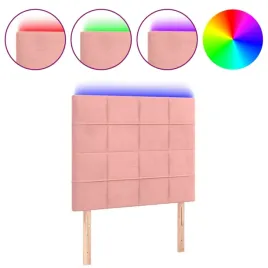 zaglowek-led-80x5-rozowy-miekka-tkanina-regulowana-wysokosc