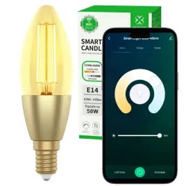 zarowka-led-wifi-ozdobna-filament-bialy-5w-e14-oszczedna-swieczka-tuya-woox