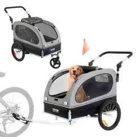przyczepka-rowerowa-dla-psa-2w1-skladana-40kg-wozek-spacerowy