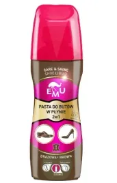 emu-pasta-do-butow-2w1-brazowa-w-plynie-75-ml