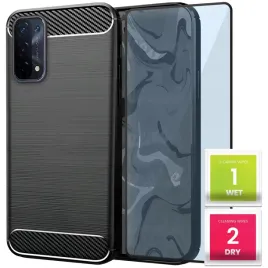 etui-do-oppo-a54-5g-a74-5g-a93-5g-czarne-karbon-pancerne-szklo-9h