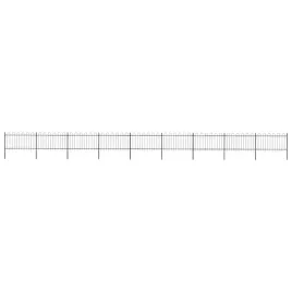 ogrodzenie-ogrodowe-z-obrecza-stalowa-16035x100-cm-czarne