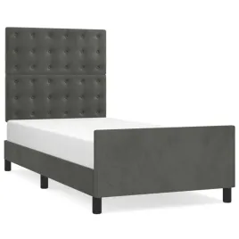 rama-lozka-aksamitna-z-zaglowkiem-203x83x118-128-cm-ciemnoszara