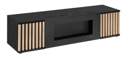 szafka-rtv-z-kominkiem-2-drzwiowa-2d-160-cm-czarna-karmen-am