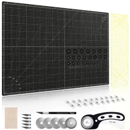 Zdjęcie produktu Zestaw mata do cięcia TEXI CRAFT BLACK 90 x 60 cm