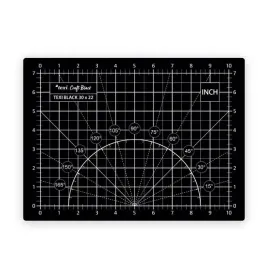 Zdjęcie produktu Mata podkładowa do cięcia 30x22cm TEXI BLACK samoregenerująca dwustronna