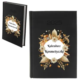 kalendarz-2026-ksiazkowy-a5-dla-kosmetyczki-czarnysalon-terminarz