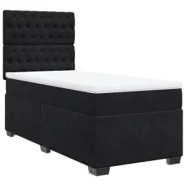 lozko-kontynentalne-czarne-200x90x1405-1505cm-materac-bialo-czarny