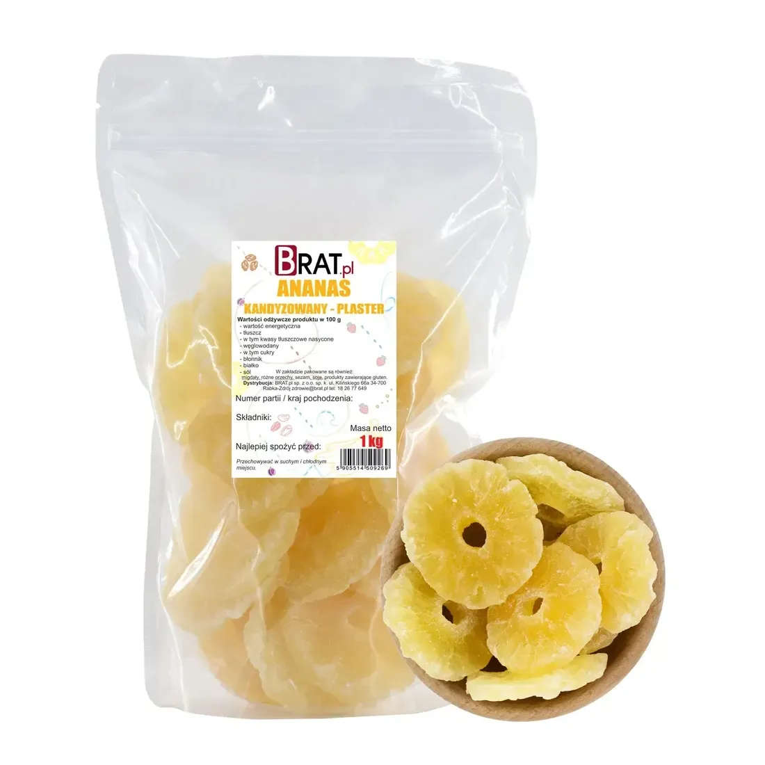 ananas-kandyzowany-plaster-1kg-stan-nowy