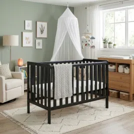 czarne-lozeczko-bambi-2w1-120x60-z-barierka-i-opcja-tapczanika