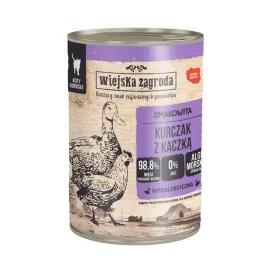 wiejska-zagroda-mokra-karma-dla-kota-adult-kurczak-kaczka-400g