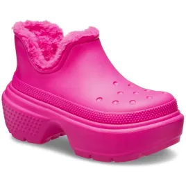 crocs-damskie-ocieplane-botki-na-platformie-stomp-lined-shorty-boot-38-39
