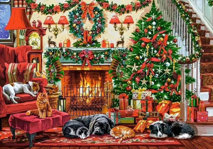 puzzle-500-cozy-fireplace-kolekcja-puzzle