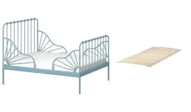 ikea-minnen-lozko-rosnace-szaroniebieski-dzieciece-mlodziezowe-rama-dno