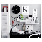 ikea-bondis-zegar-scienny-czarny-38-cm-marka-ikea