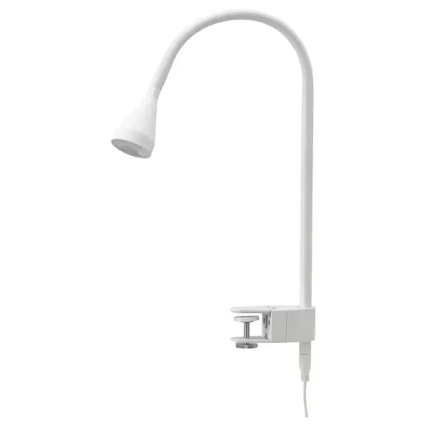 ikea-navlinge-lampka-reflektor-scienny-z-klamra-led-bialy