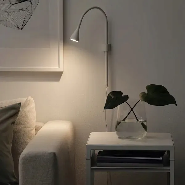 ikea-navlinge-lampka-reflektor-scienny-z-klamra-led-bialy-stan-nowy