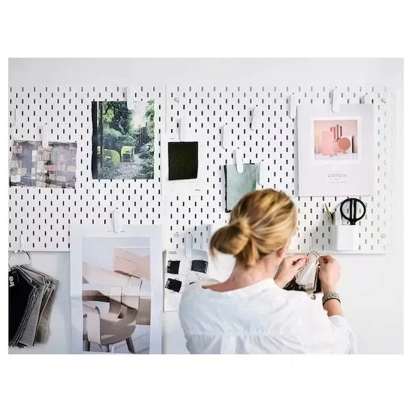 ikea-skadis-spinacz-bialy-2-szt-do-tablicy-stan-nowy