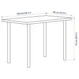 ikea-linnmon-adils-stol-biurko-dab-bialy-ksztalt-blatu-prostokatny