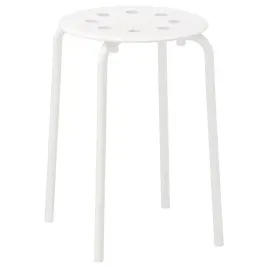 ikea-marius-stolek-taboret-45-cm-bialy