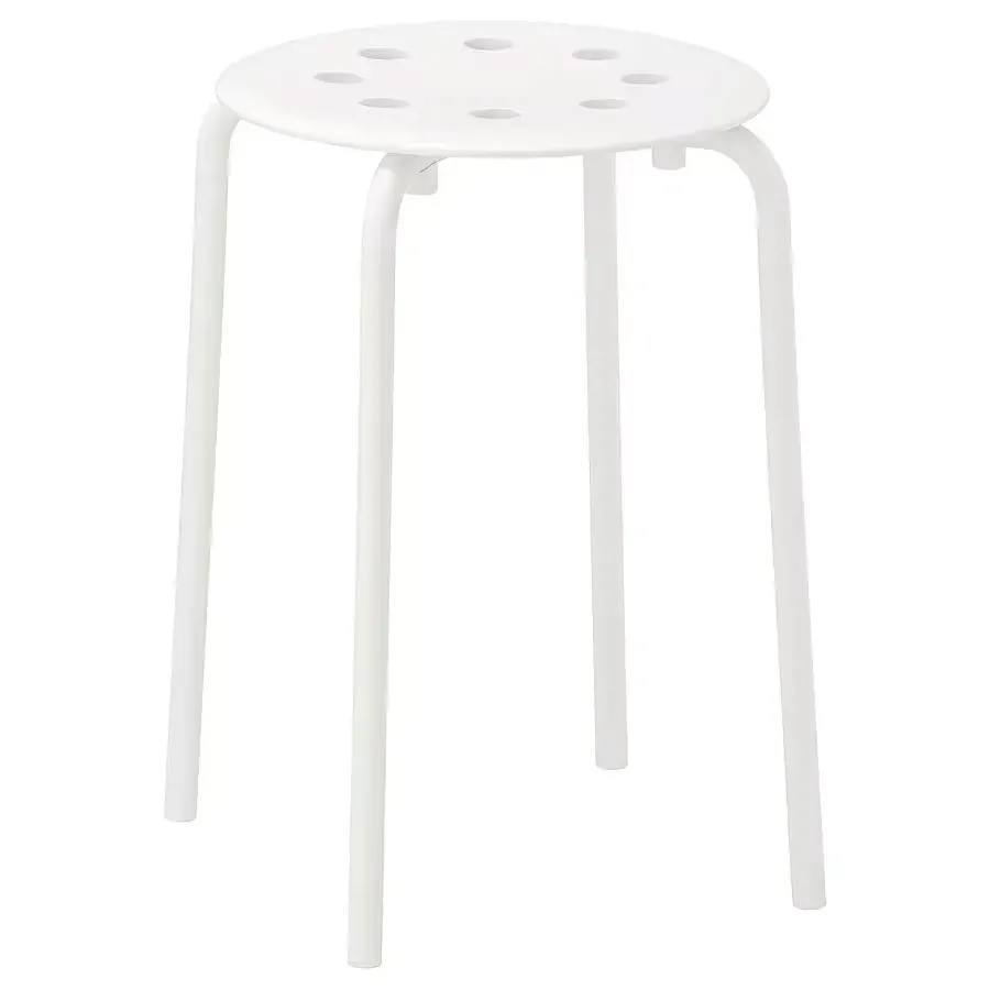 ikea-marius-stolek-taboret-45-cm-bialy