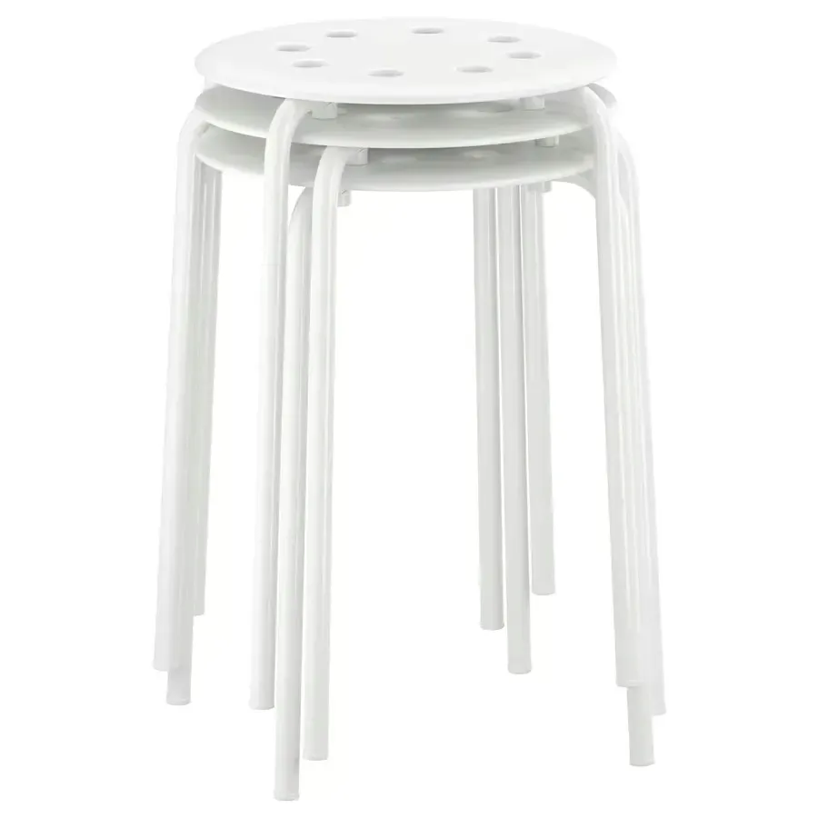ikea-marius-stolek-taboret-45-cm-bialy
