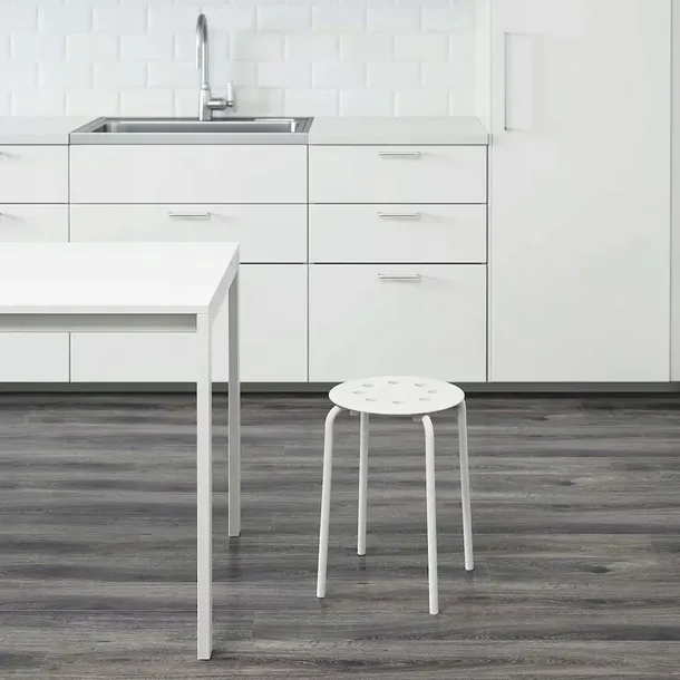 ikea-marius-stolek-taboret-45-cm-bialy-material-metal