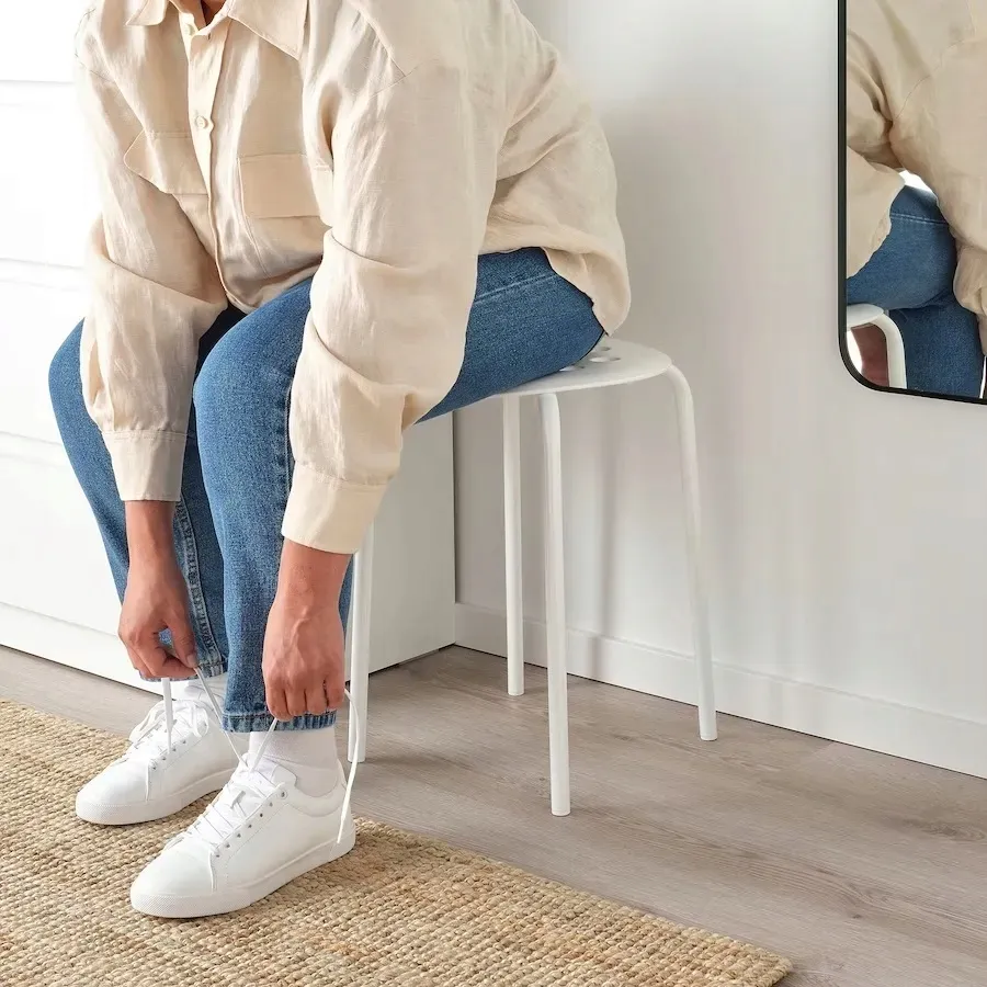 ikea-marius-stolek-taboret-45-cm-bialy