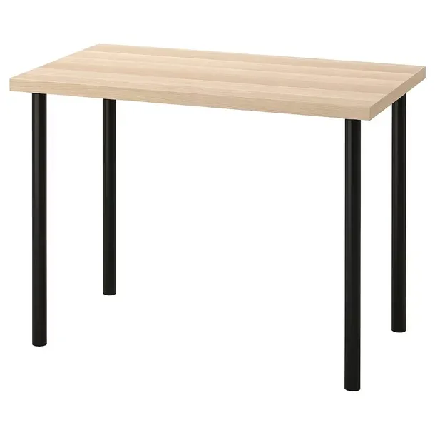 ikea-linnmon-adils-stol-biurko-dab-czarny