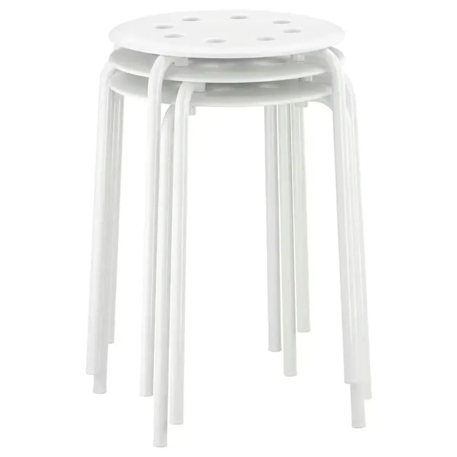 ikea-marius-stolek-taboret-bialy-45-cm