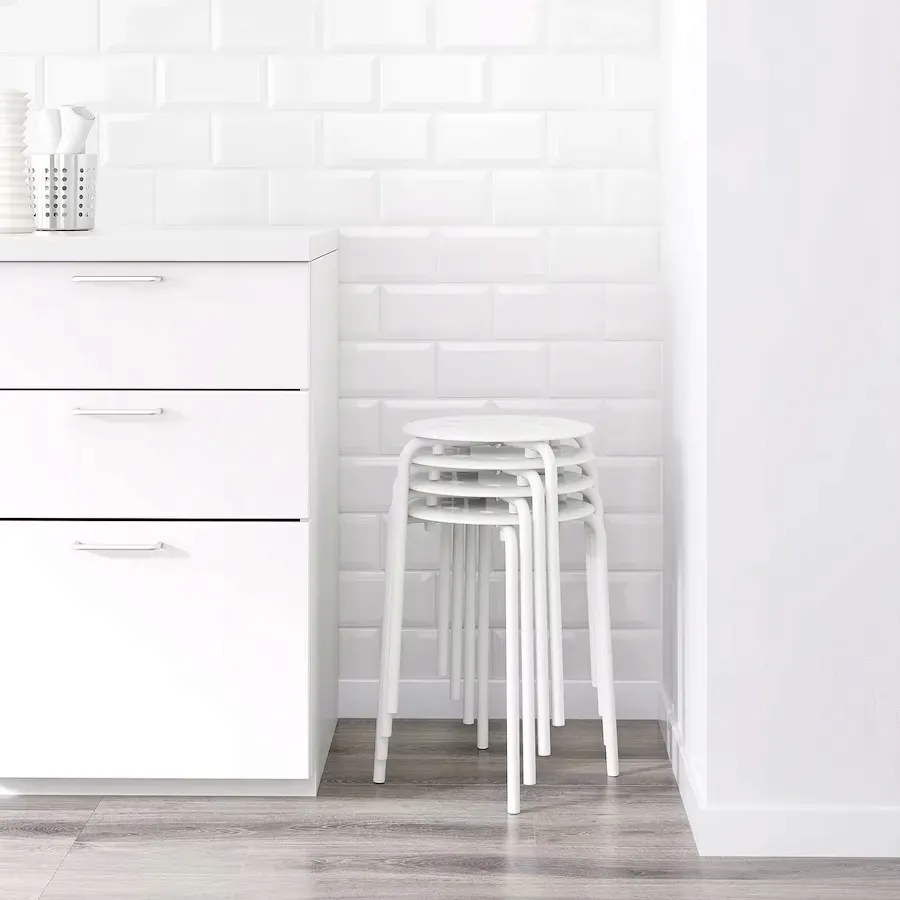 ikea-marius-stolek-taboret-bialy-45-cm