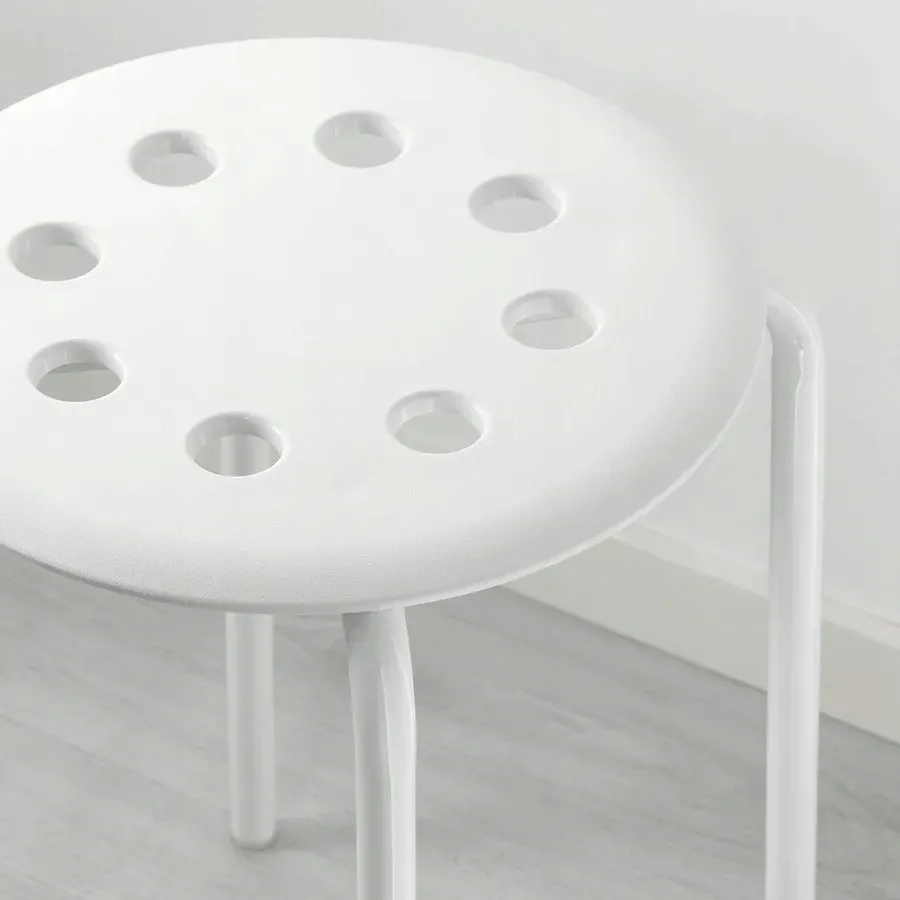 ikea-marius-stolek-taboret-bialy-45-cm