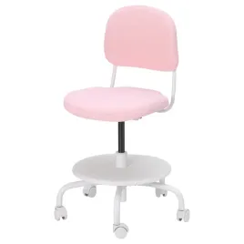 ikea-vimund-jasnorozowy-krzeslo-biurowe-obrotowe