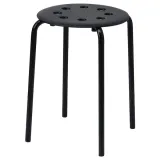 ikea-marius-stolek-taboret-czarny-45-cm