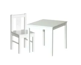 ikea-zestaw-kritter-stolik-1-x-krzeselko-bialy