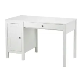 ikea-hemnes-biurko-120x55x74-biala-bejca