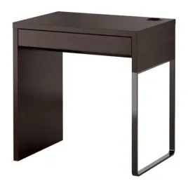 ikea-micke-biurko-73x50cm-z-szuflada-czarnobrazowy
