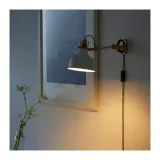 ikea-ranarp-reflektor-z-klamra-scienny-kremowy-kolor-bezowy