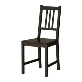 ikea-stefan-krzeslo-drewniane-brazowoczarny