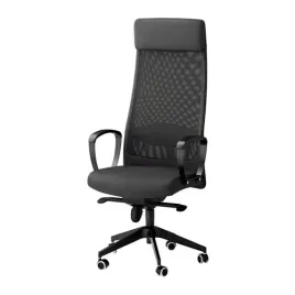 ikea-markus-krzeslo-biurowe-obrotowe-fotel-vissle-ciemnoszary-srednie-2