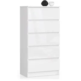 komoda-do-sypialni-5-szuflad-stilo-60x40x121-cm-biel-polysk-or-tyletego