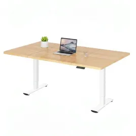 biurko-elektryczne-flexispot-qe1-200x80-cm-klon-kable-haczyk-uchwyt-70kg