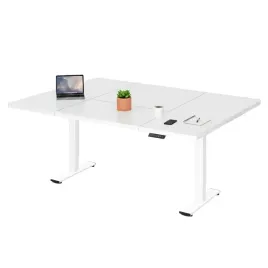biurko-elektryczne-flexispot-qe1-200x80-cm-biale-kable-haczyk-uchwyt-70kg