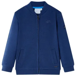 bluza-dziecieca-rower-104-granatowa-dlugie-rekawy-zamek